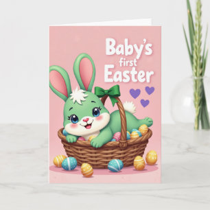 Babys First Celebration Card
