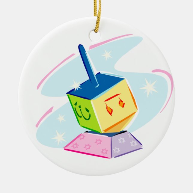 Baby's First Chanukah Ornament (Front)