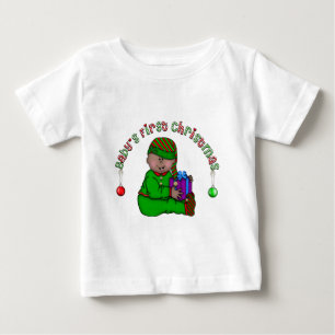 Baby's First Christmas Baby Elf (AA2) T-Shirt