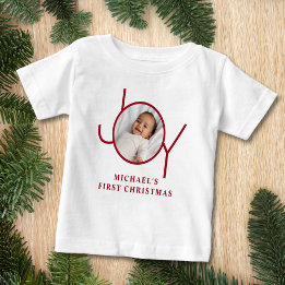 Baby's First Christmas Baby T-Shirt