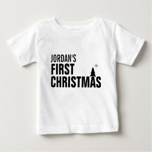 Baby's First Christmas Baby Tutu Bodysuit