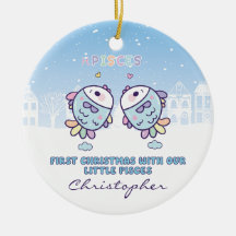 Baby's First Christmas by Zodiac Sign Personalised