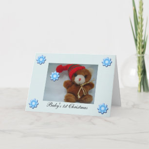 Baby's First Christmas card