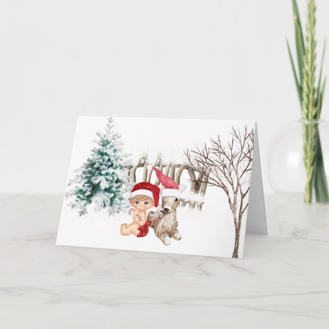 Baby's First Christmas Card (Front)