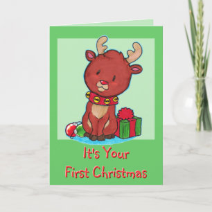Baby's First Christmas Card