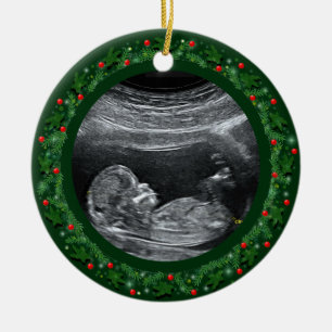 Baby's First Christmas Ceramic Ornament