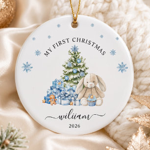 Baby's First Christmas Ceramic Ornament