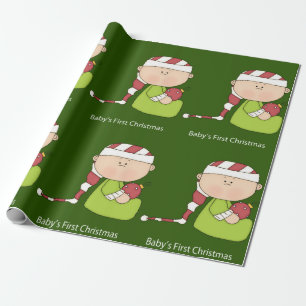 Baby's First Christmas Christmas Gift Wrap