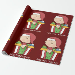 Baby's First Christmas Christmas Gift Wrap