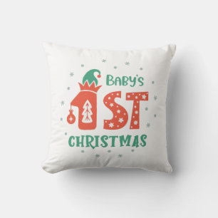 Baby's First Christmas Cushion