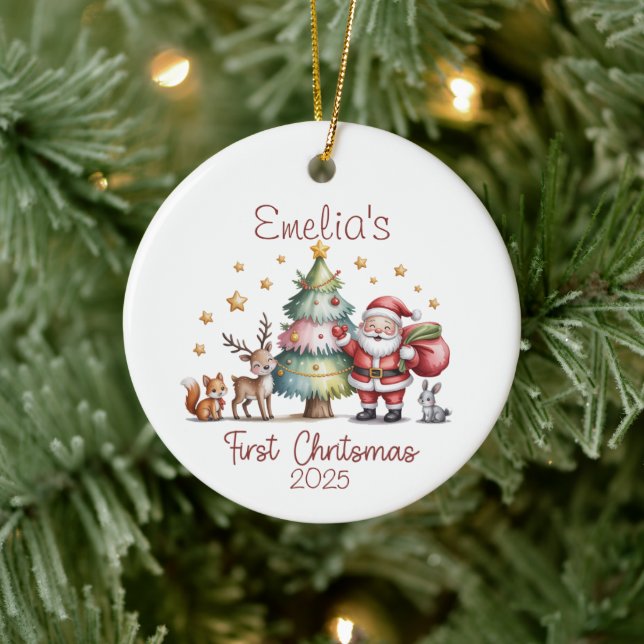 Baby's First Christmas Decoration | Keepsake (Tree)