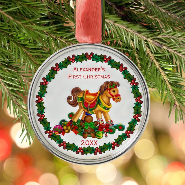 Baby's First Christmas Heirloom Ornament (Creator Uploaded)