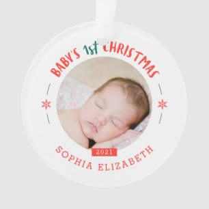 Baby's First Christmas Keepsake Ornament