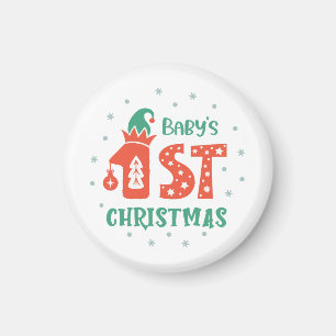 Baby's First Christmas  Magnet