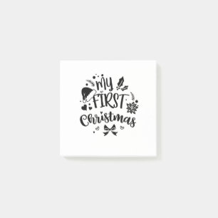 Baby's First Christmas Matching Family Post-it Notes