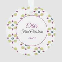 Baby's First Christmas Ornament
