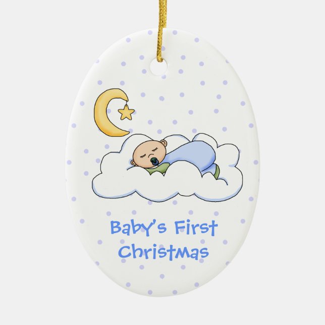 Baby's First Christmas Ornament (Front)