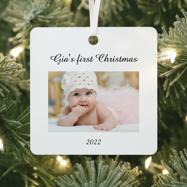 Baby's first Christmas Ornament (Insitu)