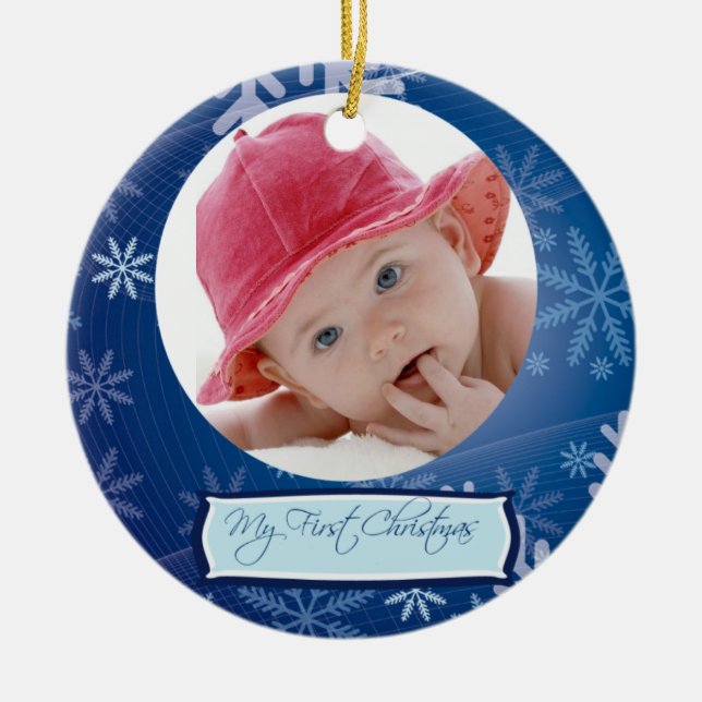 Baby's First Christmas Ornament (Front)