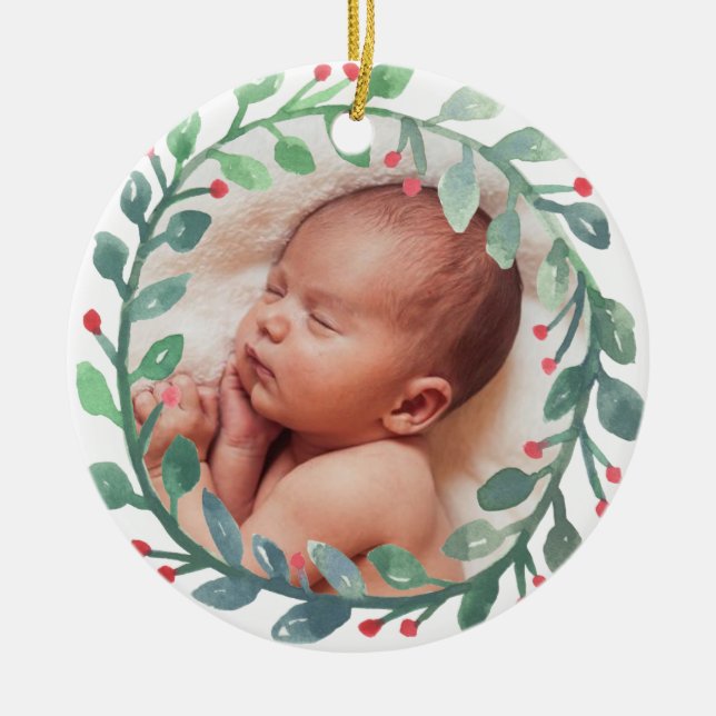 Baby's First Christmas Ornament | Christmas (Front)