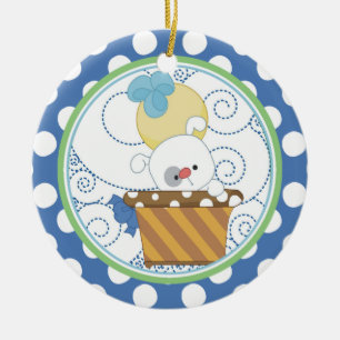 Baby's First Christmas Ornament Precious Puppy