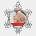 Babys First Christmas Personalised Photo Template