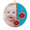 Baby's First Christmas Photo Christmas Ornament