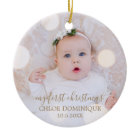 Baby's First Christmas Photo