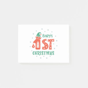 Baby's First Christmas  Post-it Notes