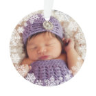 Baby's First Christmas | Snowflake Photo