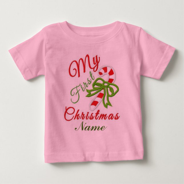 "Baby's First Christmas" TUTU BODYSUIT (Front)