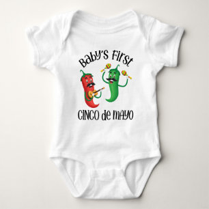 Baby's First Cinco de Mayo Baby Bodysuit