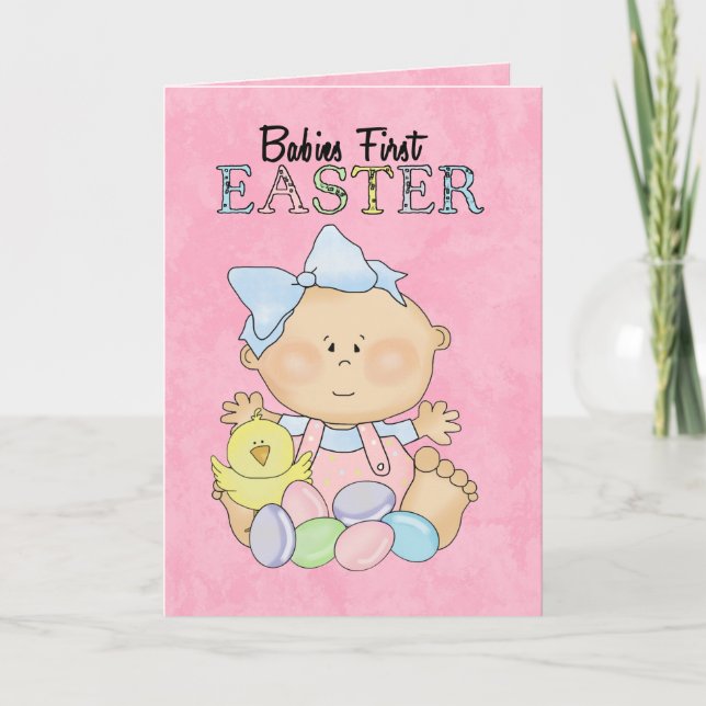Baby's First Easter Card (Front)