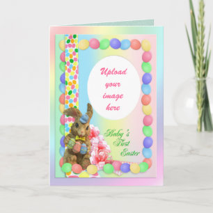 Baby's First Easter card with photo
