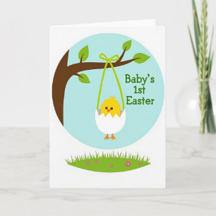 Babys First Easter Day Card