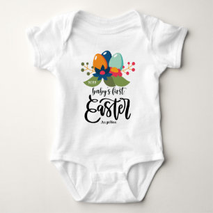 Baby's First Easter Personalised Baby Bodysuit