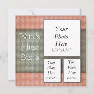 Baby's First Easter Photo Card