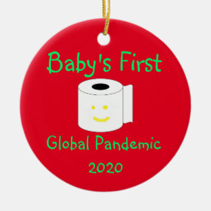 Baby's First Global Pandemic Ceramic Ornament