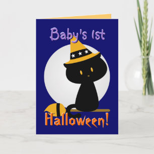 Baby's First Halloween Card