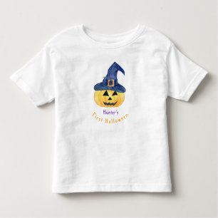 Baby's First Halloween Jack O'Lantern  Toddler T-Shirt