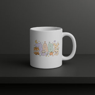 Baby's First Halloween Letter Block  Coffee Mug