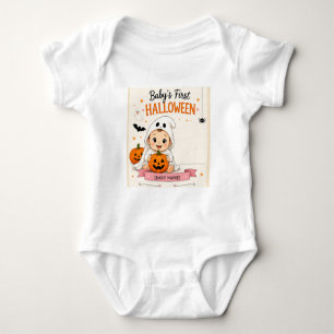 Baby's First Halloween Party Baby Bodysuit