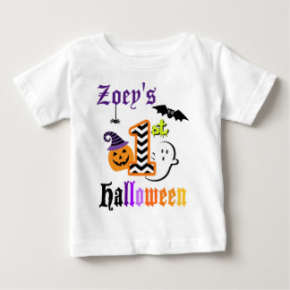 Babys First Halloween Shirt w Pumpkin