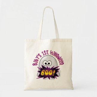 Baby's First Halloween Treat Bag , Tote Bag