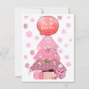 Baby's First Holiday Season Card