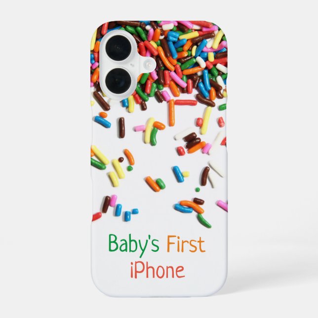 Baby's First iPhone 16 Case (Back)