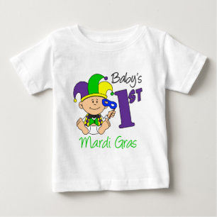Baby's First Mardi Gras Baby T-Shirt