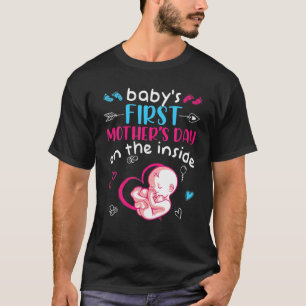 Baby's First Mother's Day On The Inside Ultrasonog T-Shirt
