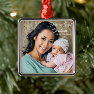 Baby's First Ornament, Photo Christmas Ornament