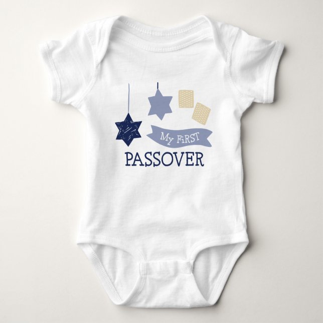 Baby's First Passover Bodysuit (Front)